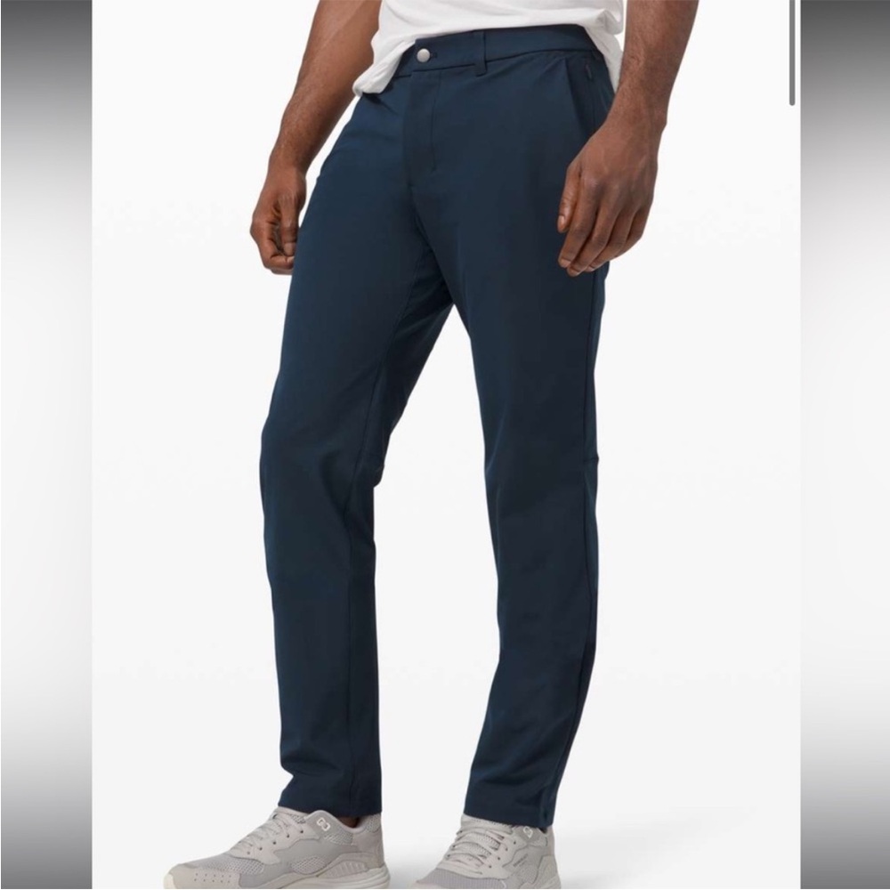 Lululemon Commission Pants 32” Navy Blue